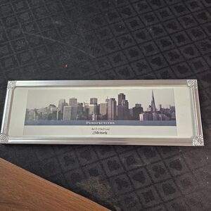 Perspectives Silver Metal Frame